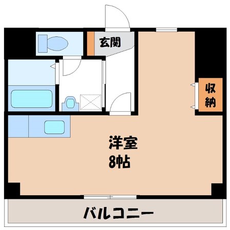 宇都宮駅 徒歩25分 1階の物件間取画像